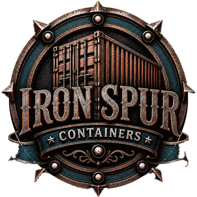 Iron Spur Containers badge logo